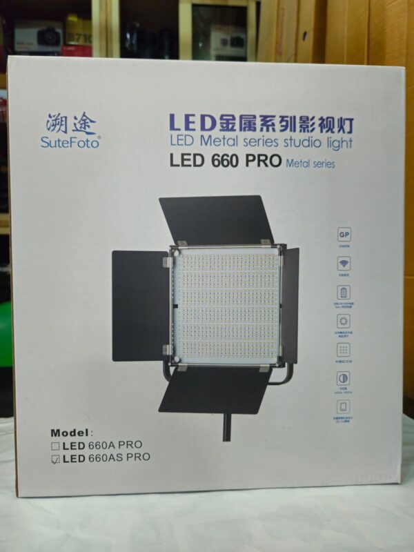 Sutefoto LED 660 With Accessories